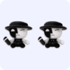 Artful Plush Die of Death 2PCS